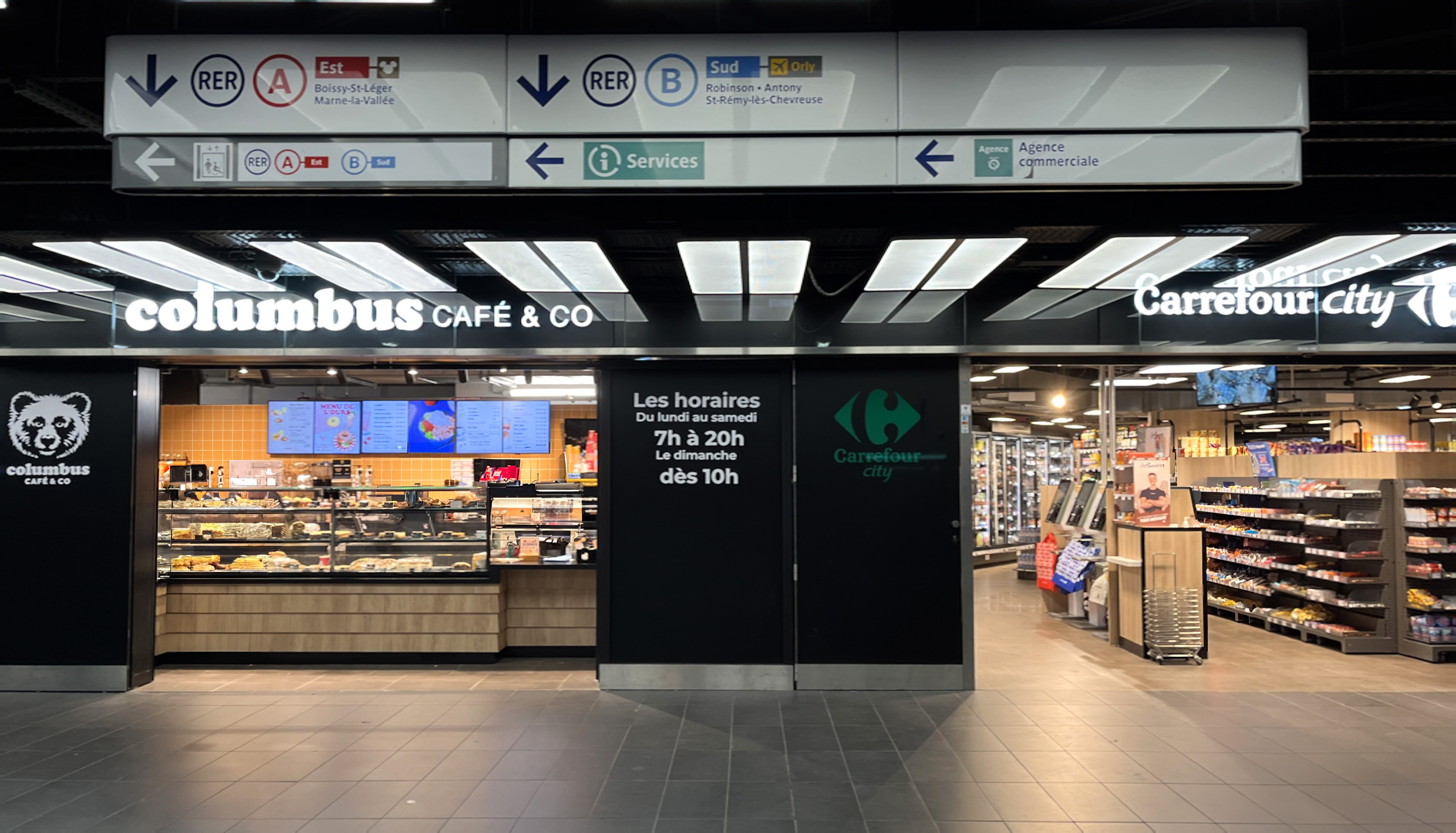 Un concept innovant pour les voyageurs transitant en gare de Châtelet-Les Halles